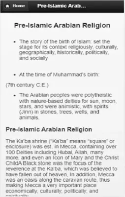 Islamic studies android App screenshot 1